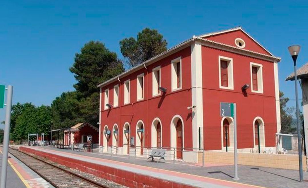 L'estació d'Ontinyent menys transitada que mai L'estació d'Ontinyent menys transitada que mai