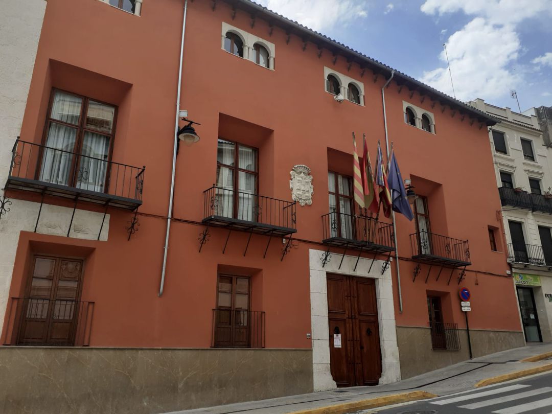 Façana de l'Ajuntament d'Ontinyent Façana de l'Ajuntament d'Ontinyent