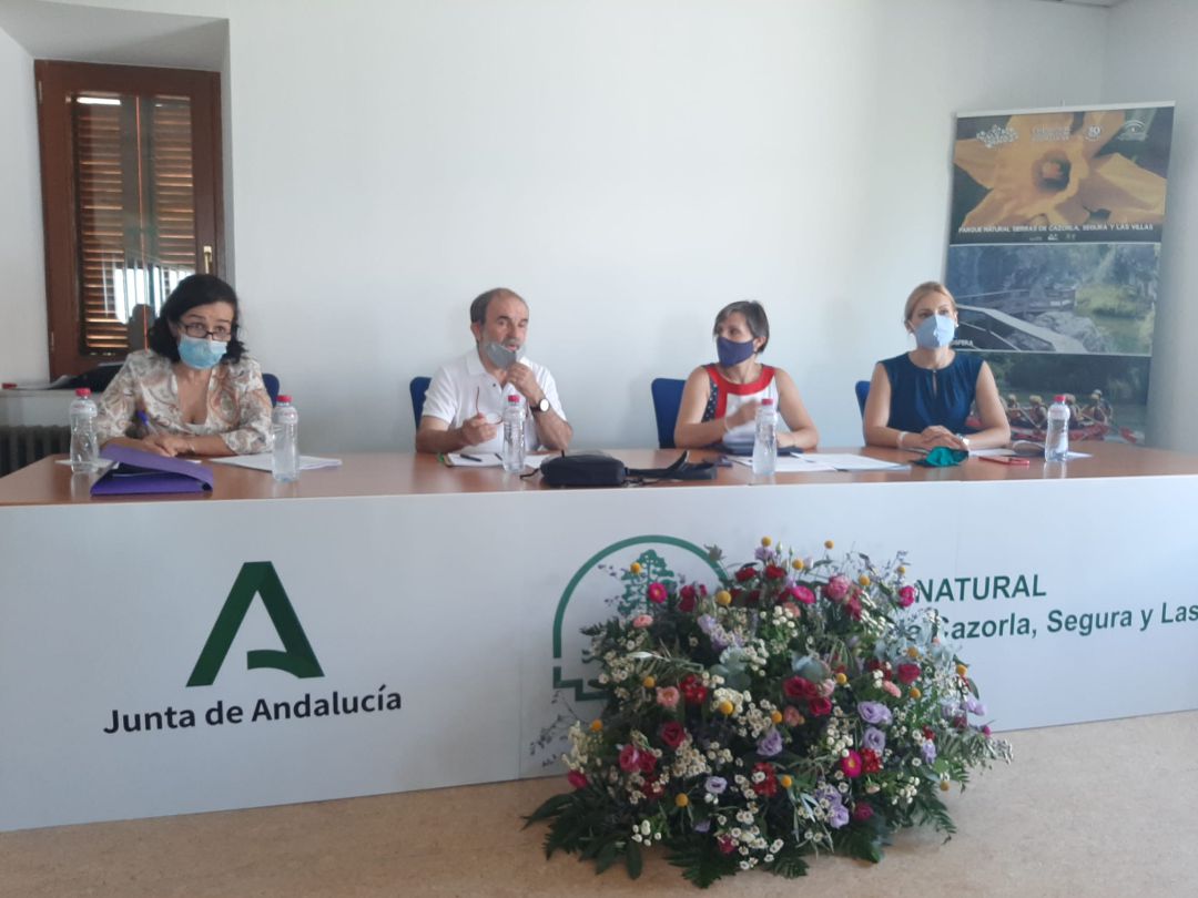 La delegada de desarrollo sostenible, Soledad Aranda ha estado acompañada por David Avilés, Lina Pérez y Maria José Lara La delegada de desarrollo sostenible, Soledad Aranda ha estado acompañada por David Avilés, Lina Pérez y Maria José Lara