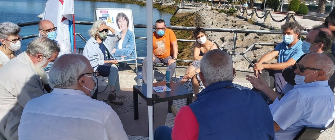 Encuentro del BNG con Defensa do Común Encuentro del BNG con Defensa do Común