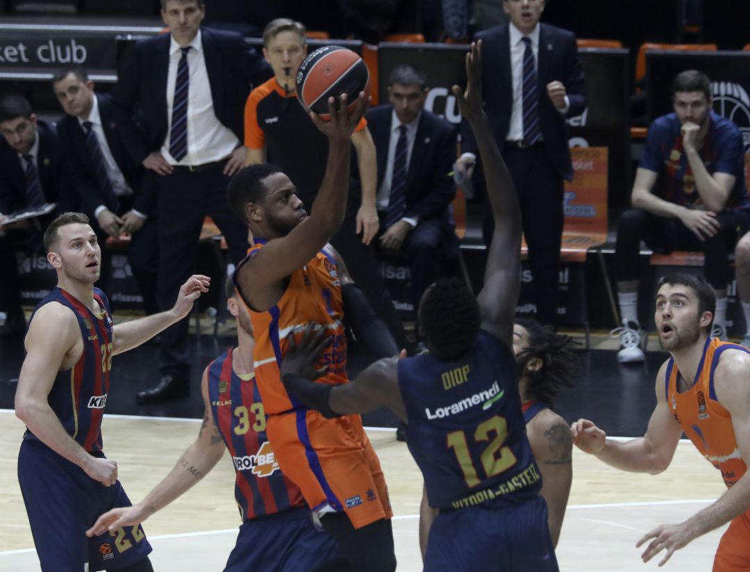 Imagen del partido de Euroliga entre Valencia Basket y Baskonia Imagen del partido de Euroliga entre Valencia Basket y Baskonia