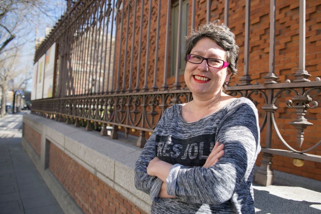 Fotografía de archivo de la editora Belén Bermejo Fotografía de archivo de la editora Belén Bermejo