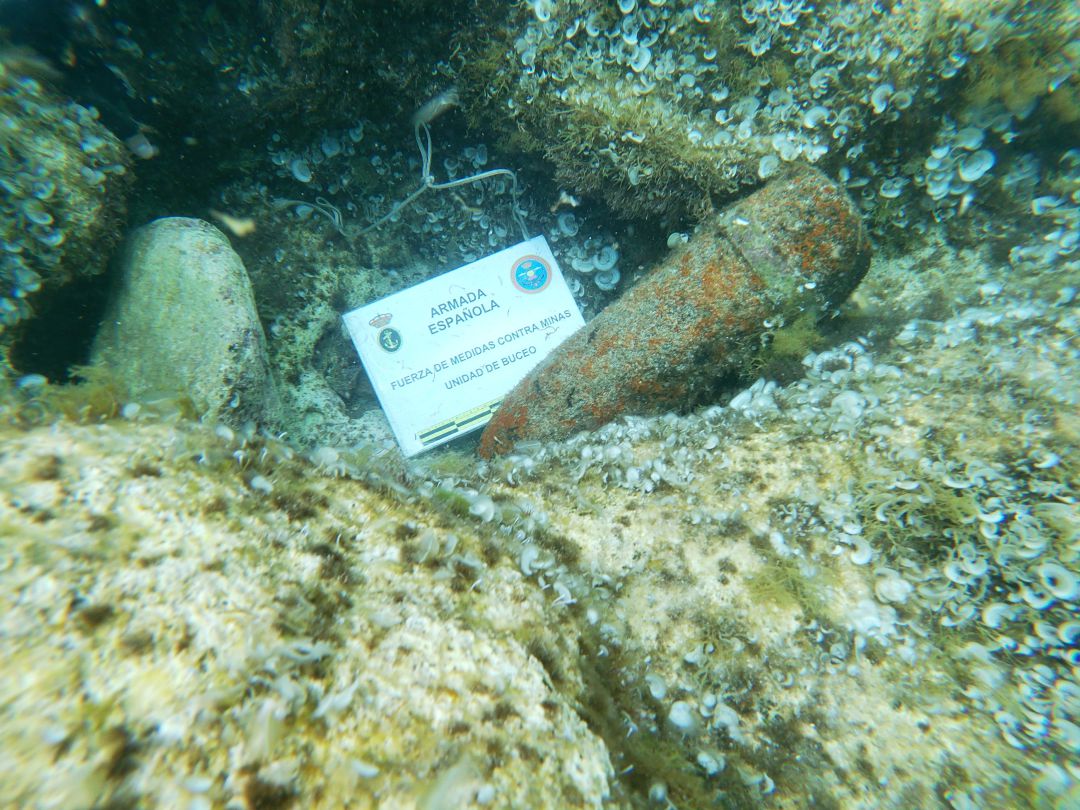 El projectil el van retirar bussos de l'Armada. El projectil el van retirar bussos de l'Armada.