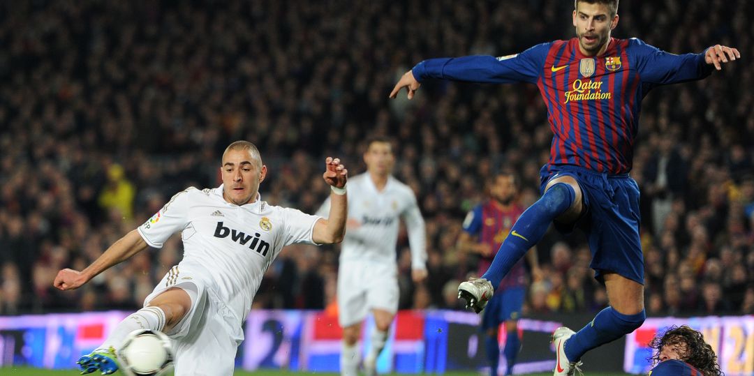 Karim Benzema marca uno de sus mejores goles en el Camp Nou Karim Benzema marca uno de sus mejores goles en el Camp Nou