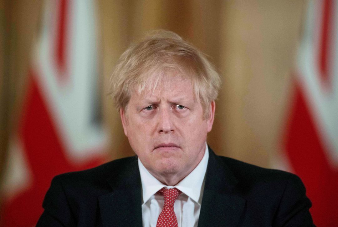 El primer ministro británico, Boris Johnson, asiste a una conferencia de prensa sobre la situación actual con la enfermedad por coronavirus. El primer ministro británico, Boris Johnson, asiste a una conferencia de prensa sobre la situación actual con la enfermedad por coronavirus.