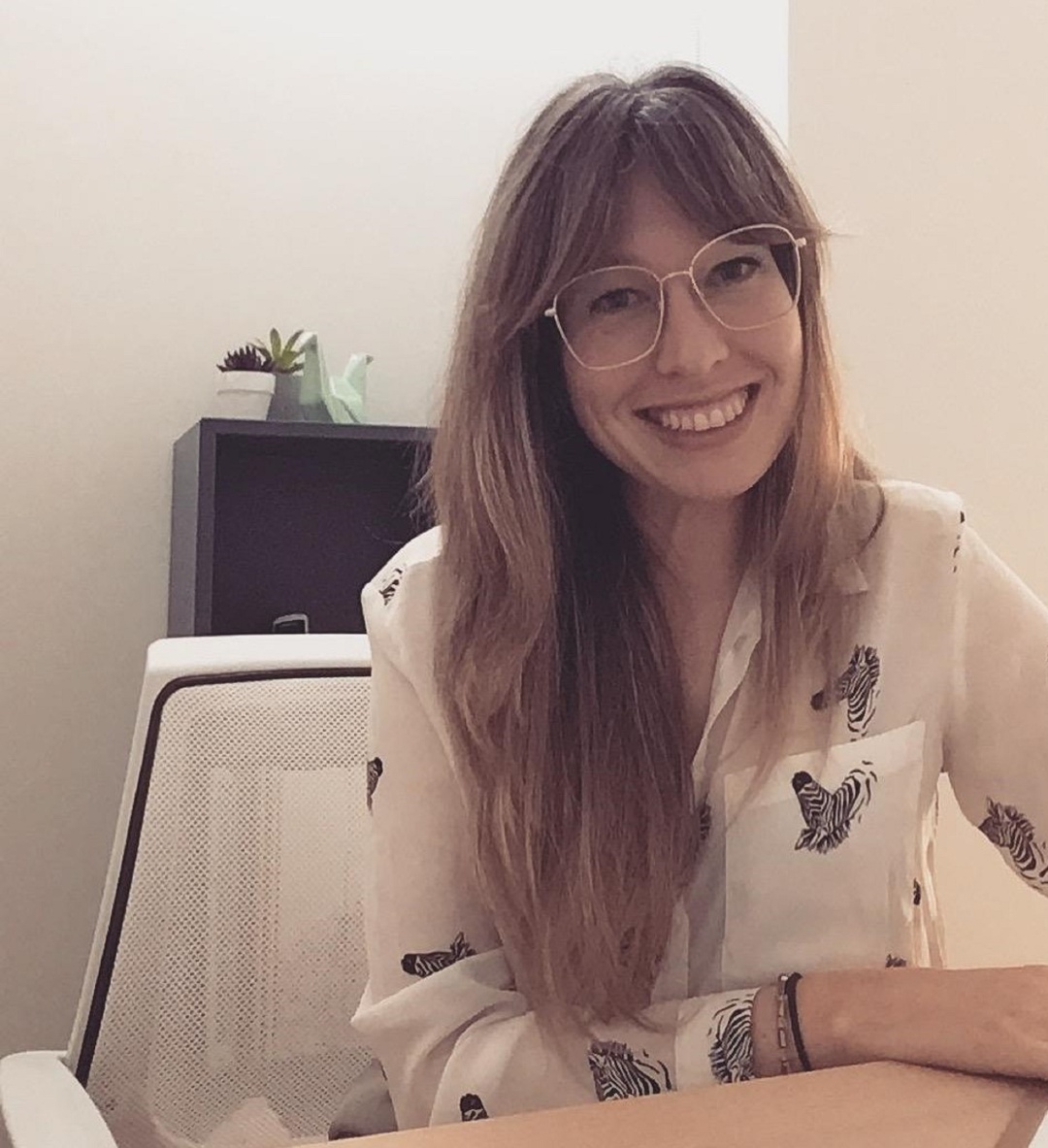 La psicóloga Ana Rizo en su consulta de Elda La psicóloga Ana Rizo en su consulta de Elda