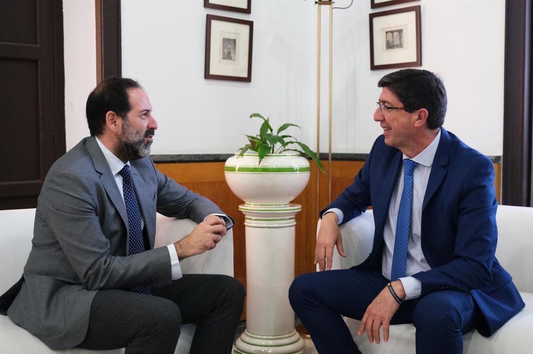 Juan Marín, vicepresidente de la Junta de Andalucía Juan Marín, vicepresidente de la Junta de Andalucía