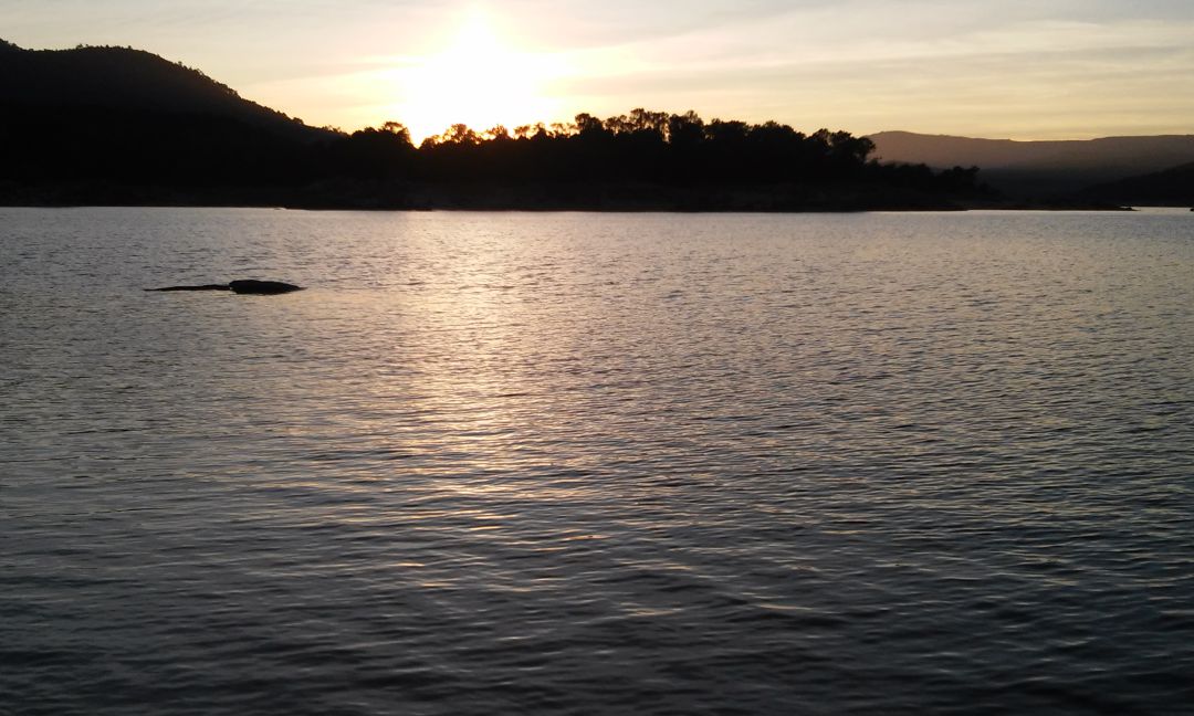 El joven estaba pescando cerca del Puente de La Gaznata El joven estaba pescando cerca del Puente de La Gaznata