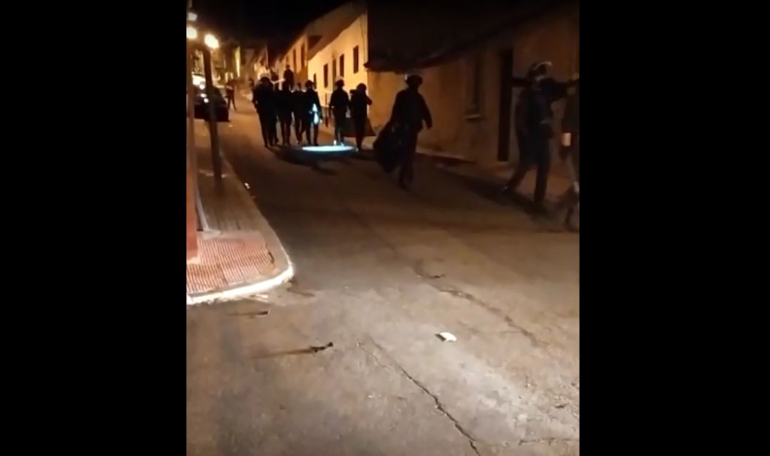 Agentes de la Guardia Civil desplegados en el Operativo en el Barrio El Carmen de Puertollano Agentes de la Guardia Civil desplegados en el Operativo en el Barrio El Carmen de Puertollano