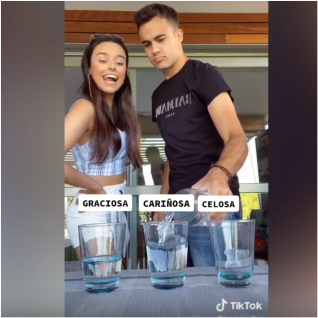 l viral de Reguilón en TikTok que acabó con su novia 'enfadada' l viral de Reguilón en TikTok que acabó con su novia 'enfadada'