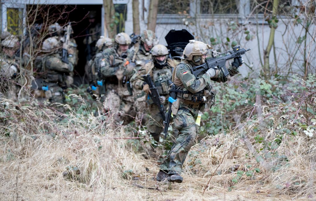 Imagen de soldados de la unidad de élite KSK de Alemania Imagen de soldados de la unidad de élite KSK de Alemania