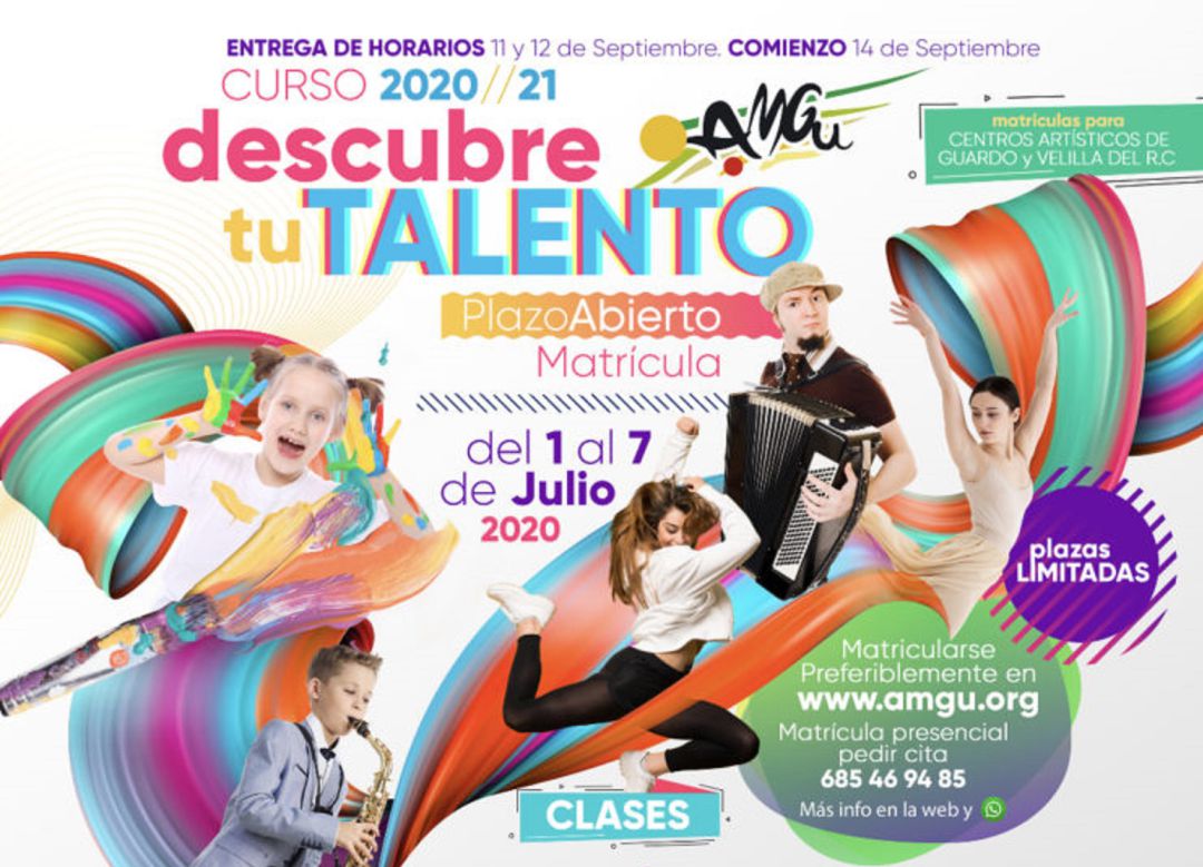 AMGu abre el plazo de matrícula para el próximo curso AMGu abre el plazo de matrícula para el próximo curso