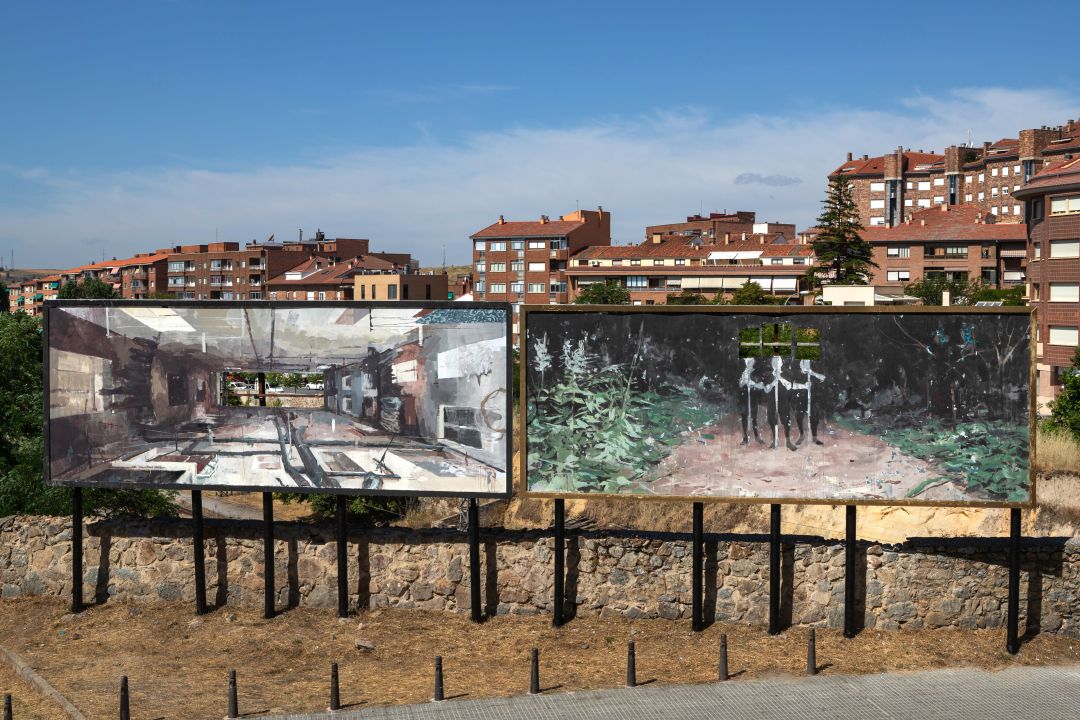 Proyecto "Insurrecta" de Gonzalo Borondo que se puede visionar en 32 vallas publicitarias de la capital. Proyecto "Insurrecta" de Gonzalo Borondo que se puede visionar en 32 vallas publicitarias de la capital.