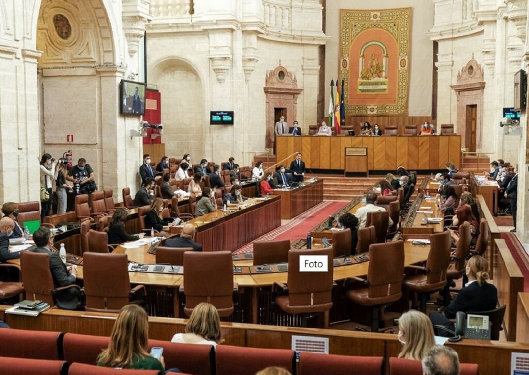 Pleno del Parlamento andaluz Pleno del Parlamento andaluz