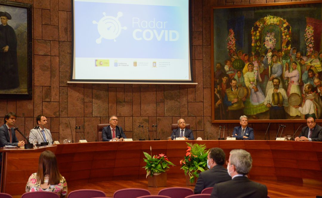 Presentación en La Gomera de la app Radar Covid Presentación en La Gomera de la app Radar Covid