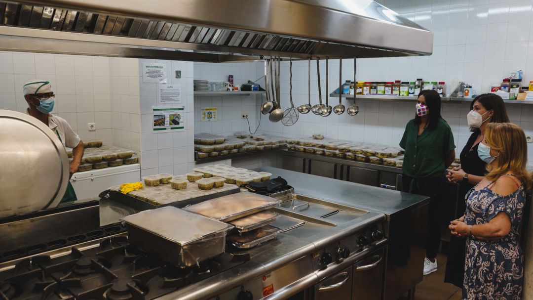 Visita al Restaurante Municipal de la alcaldesa de Móstoles, Noelia Posse Visita al Restaurante Municipal de la alcaldesa de Móstoles, Noelia Posse