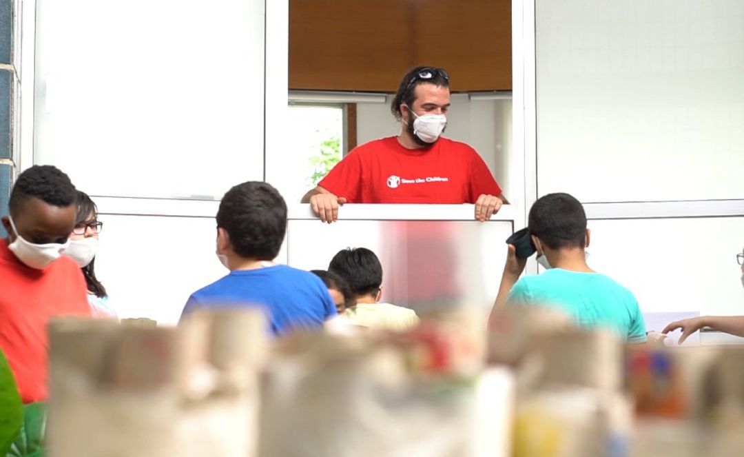 Imagen de uno de los campamentos organizados por 'Save the Children' en nuestro país. Imagen de uno de los campamentos organizados por 'Save the Children' en nuestro país.