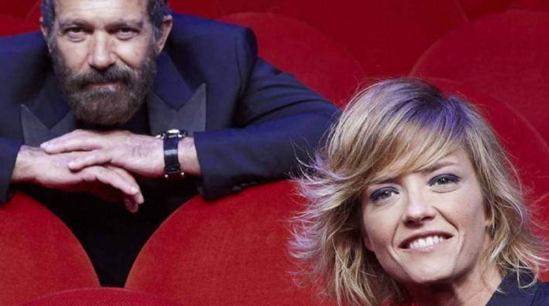 Imagen de archivo de Antonio Banderas y María Casdao en el teatro del Soho de Málaga Imagen de archivo de Antonio Banderas y María Casdao en el teatro del Soho de Málaga