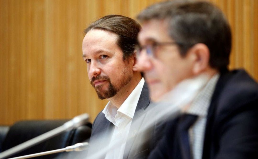 El vicepresidente segundo del Gobierno, Pablo Iglesias, en la Comisión de Reconstrucción El vicepresidente segundo del Gobierno, Pablo Iglesias, en la Comisión de Reconstrucción