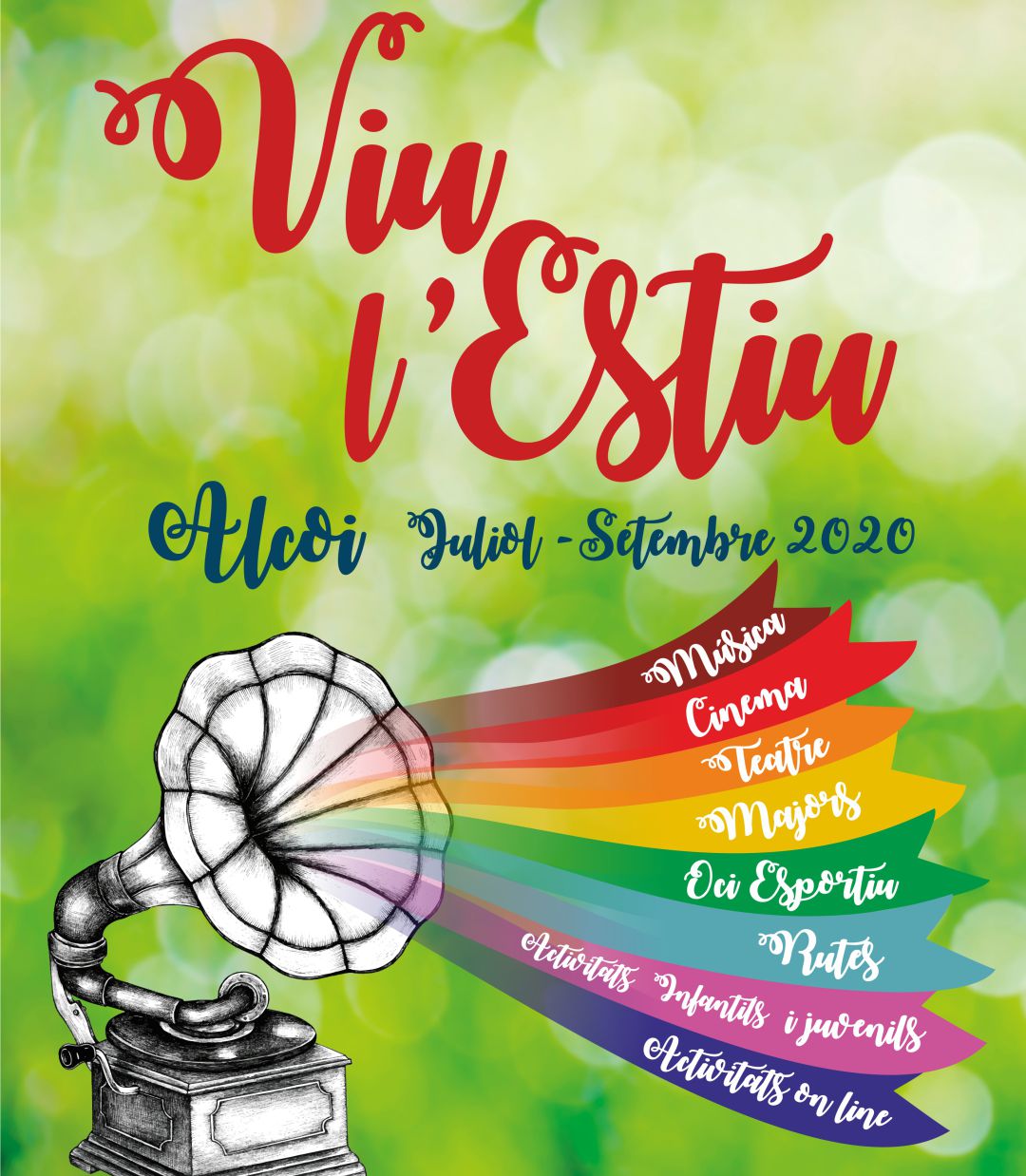 Diversas actividades integran la programación "Viu l'Estiu" de Alcoy. Diversas actividades integran la programación "Viu l'Estiu" de Alcoy.
