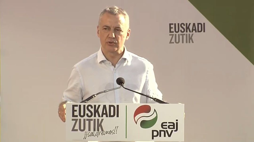 Iñigo Urkullu.
Iñigo Urkullu.
