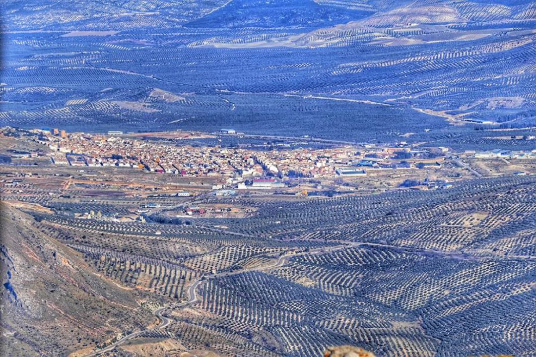 Vista aérea de Jódar Vista aérea de Jódar