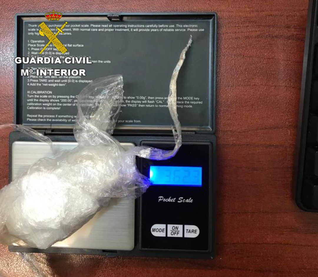 Cocaína incautada en Corduente Cocaína incautada en Corduente