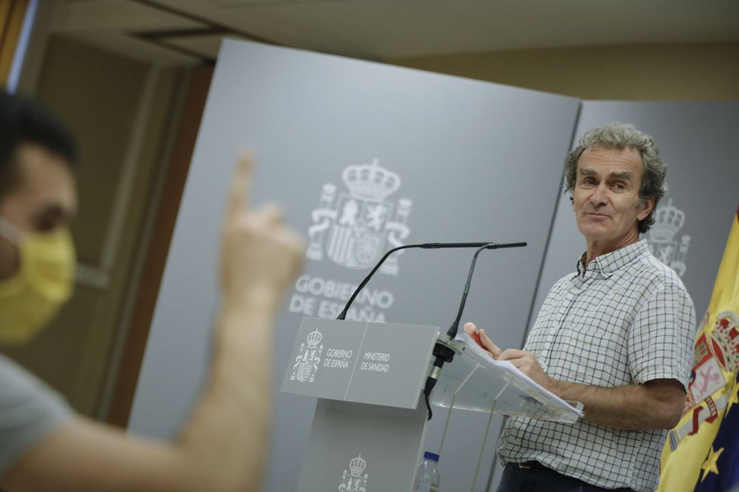 El director del Centro de Coordinación de Alertas y Emergencias Sanitarias (CCAES), Fernando Simón. El director del Centro de Coordinación de Alertas y Emergencias Sanitarias (CCAES), Fernando Simón.