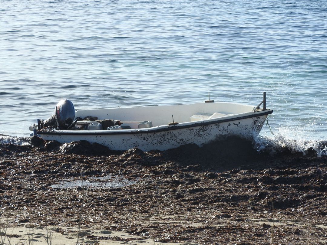 Patera interceptada en Formentera Patera interceptada en Formentera
