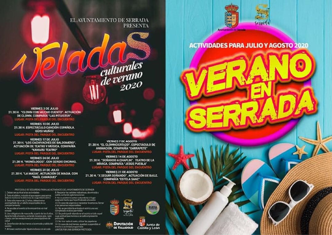 Serrada ya tiene la programación cultural a desarrollar durante el verano Serrada ya tiene la programación cultural a desarrollar durante el verano