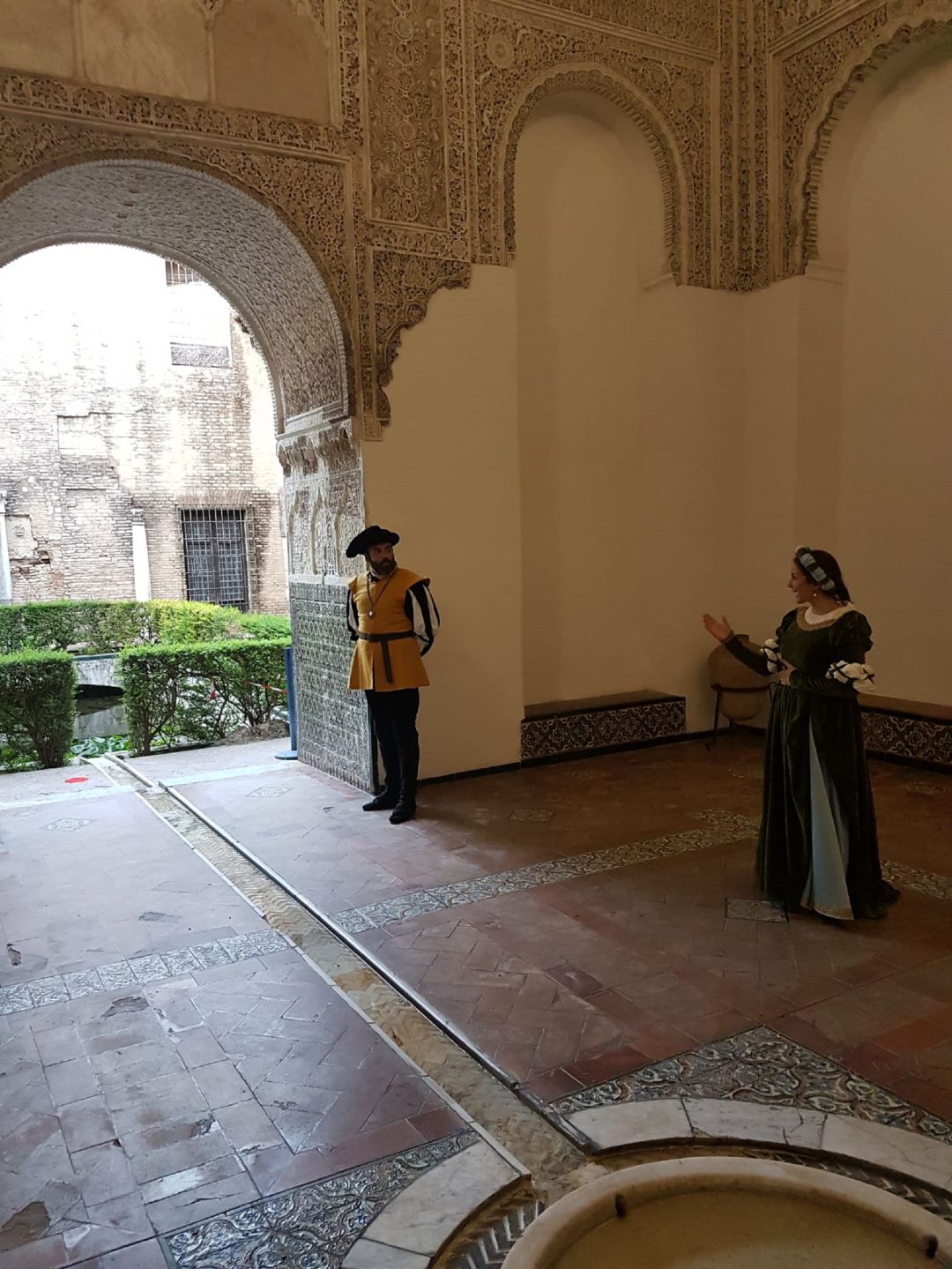 La primera circunnavegación al mundo representada en las visitas teatralizadas del Alcázar de Sevilla La primera circunnavegación al mundo representada en las visitas teatralizadas del Alcázar de Sevilla