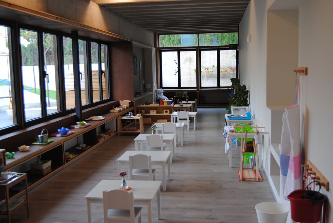 Aula de una escuela infantil de València Aula de una escuela infantil de València