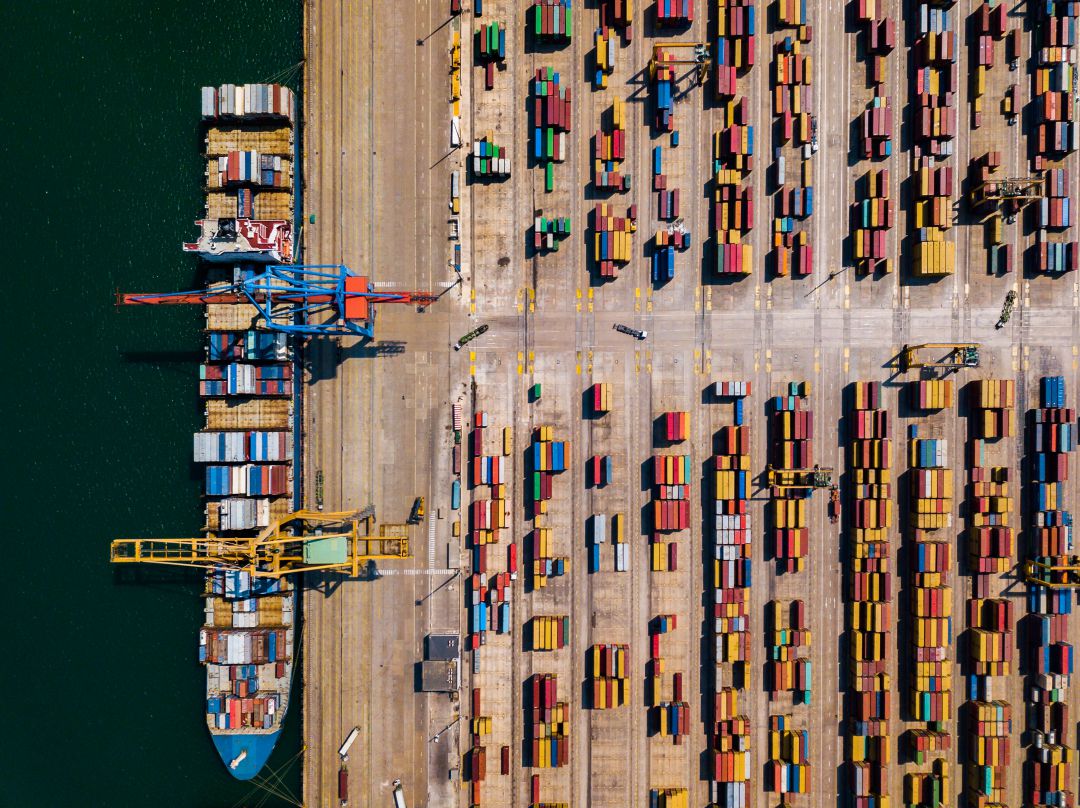 Una imagen de contenedores en el Puerto de València Una imagen de contenedores en el Puerto de València