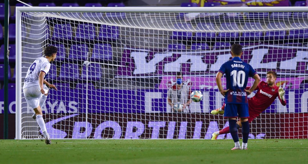 VALLADOLID, SPAIN - JULY 01: Enes Unai of Real Valladolid CF VALLADOLID, SPAIN - JULY 01: Enes Unai of Real Valladolid CF