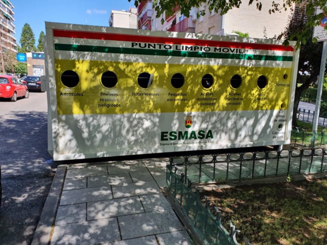 Punto limpio móvil en Alcorcón Punto limpio móvil en Alcorcón