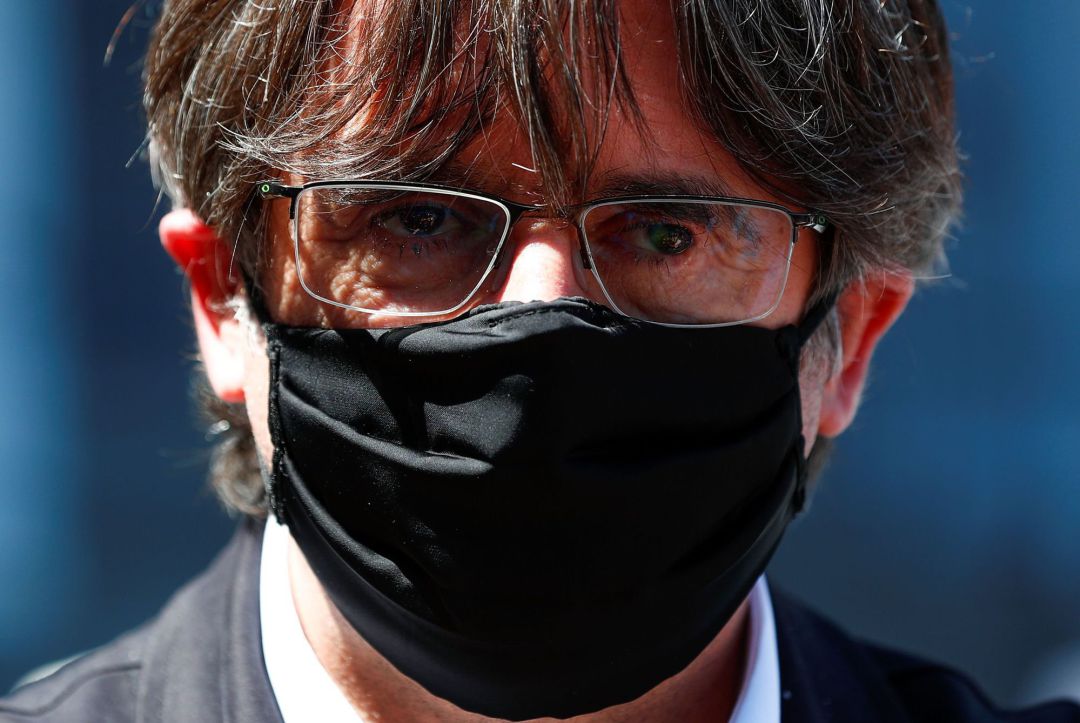 Carles Puigdemont, arriubant al Palau de Justícia de Brussel·les el passat 23 de juny Carles Puigdemont, arriubant al Palau de Justícia de Brussel·les el passat 23 de juny