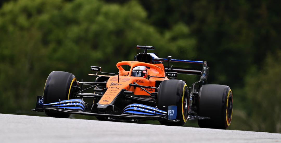 Carlos Sainz, en los primeros libres del GP de Austria. Carlos Sainz, en los primeros libres del GP de Austria.