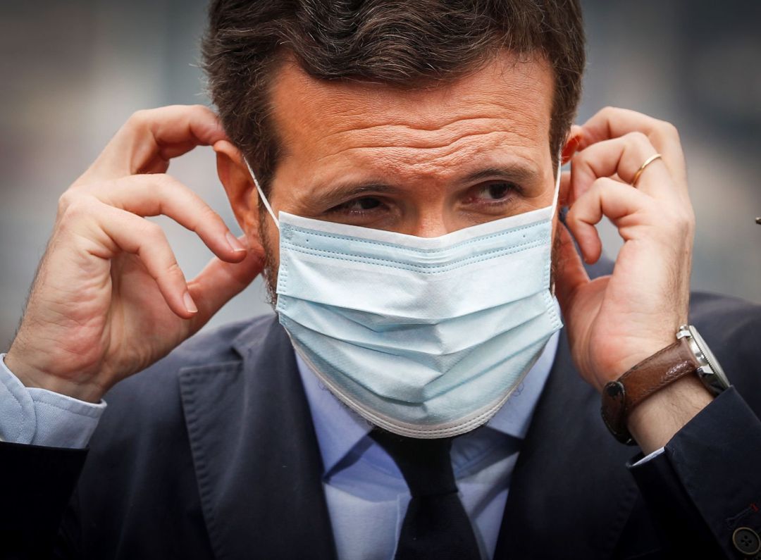 El presidente del Partido Popular, Pablo Casado El presidente del Partido Popular, Pablo Casado