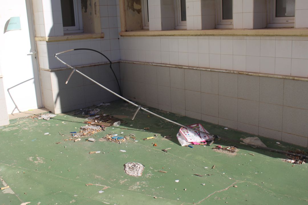 Estado que presentan las instalaciones del colegio Ramos Carratalá Estado que presentan las instalaciones del colegio Ramos Carratalá
