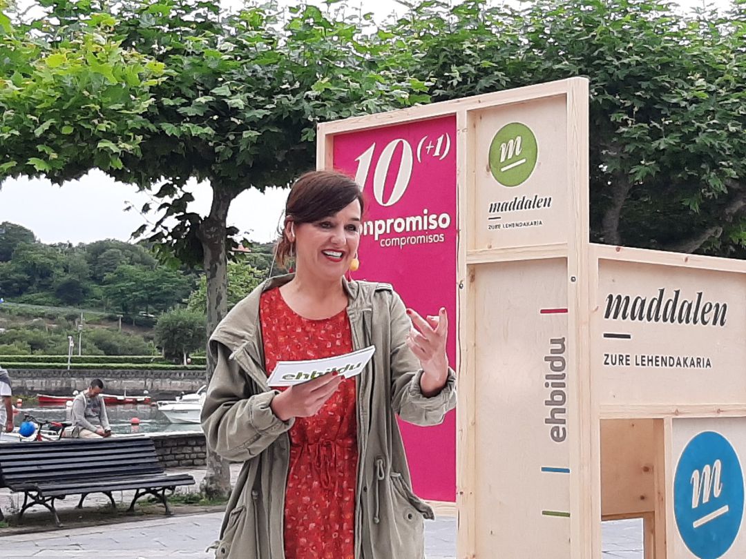 Jasone Agirre,candidata de EH Bildu Jasone Agirre,candidata de EH Bildu