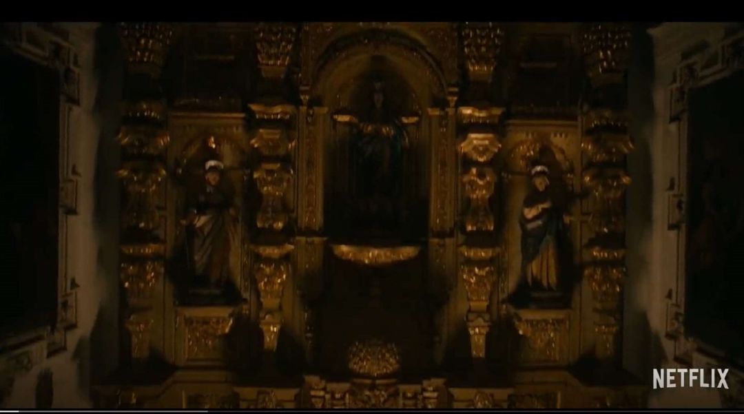 Iglesia Santa Cecilia en el trailer de "La monja guerrera" Iglesia Santa Cecilia en el trailer de "La monja guerrera"