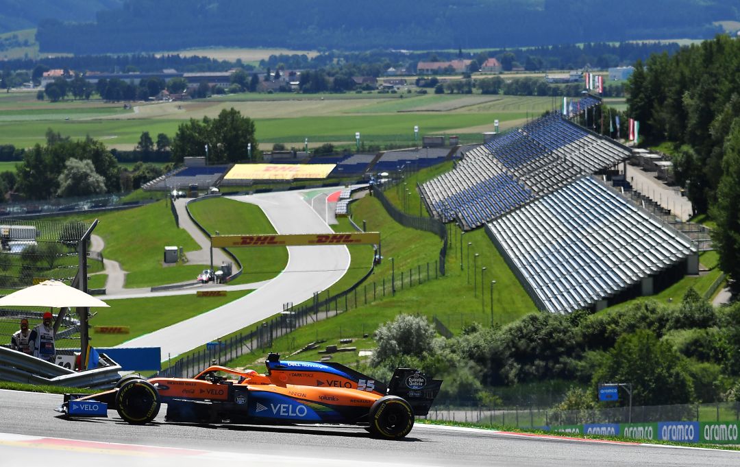 Carlos Sainz, durante la clasifciación en el GP de Australia. Carlos Sainz, durante la clasifciación en el GP de Australia.
