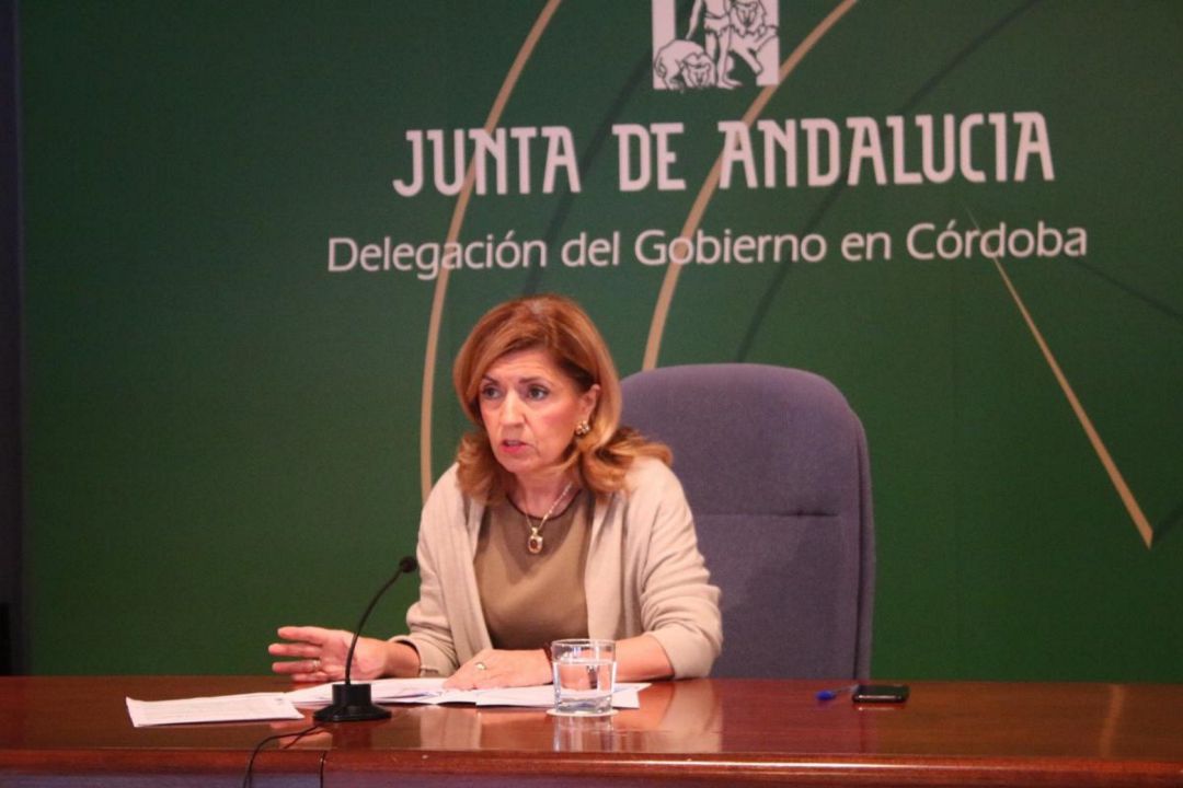 La delegada territorial de la Consejería de Salud y Familias de la Junta de Andalucía en Córdoba, María Jesús Botella. La delegada territorial de la Consejería de Salud y Familias de la Junta de Andalucía en Córdoba, María Jesús Botella.