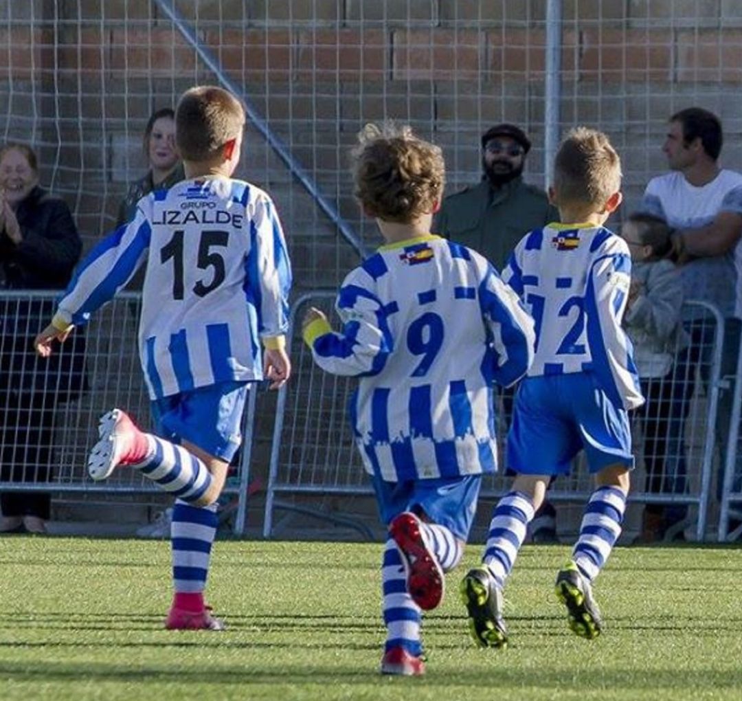 Uno de los equipos de categorías inferiores de la Arandina. Uno de los equipos de categorías inferiores de la Arandina.