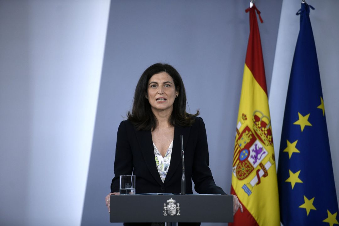 La directora del Instituto de Salud Carlos III, Raquel Yotti (2i), durante la rueda de prensa de este lunes La directora del Instituto de Salud Carlos III, Raquel Yotti (2i), durante la rueda de prensa de este lunes