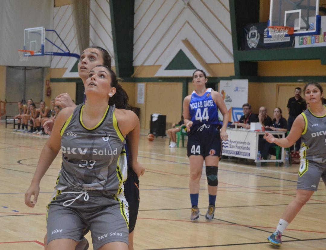 Cristina de la FE durante un partido con el DKV Jerez Cristina de la FE durante un partido con el DKV Jerez