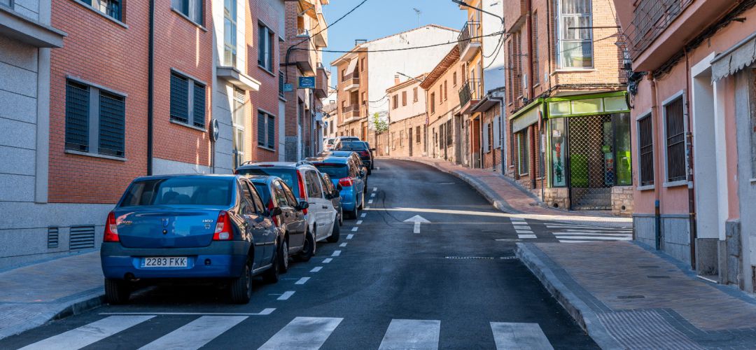 Una de las calles remodeladas Una de las calles remodeladas