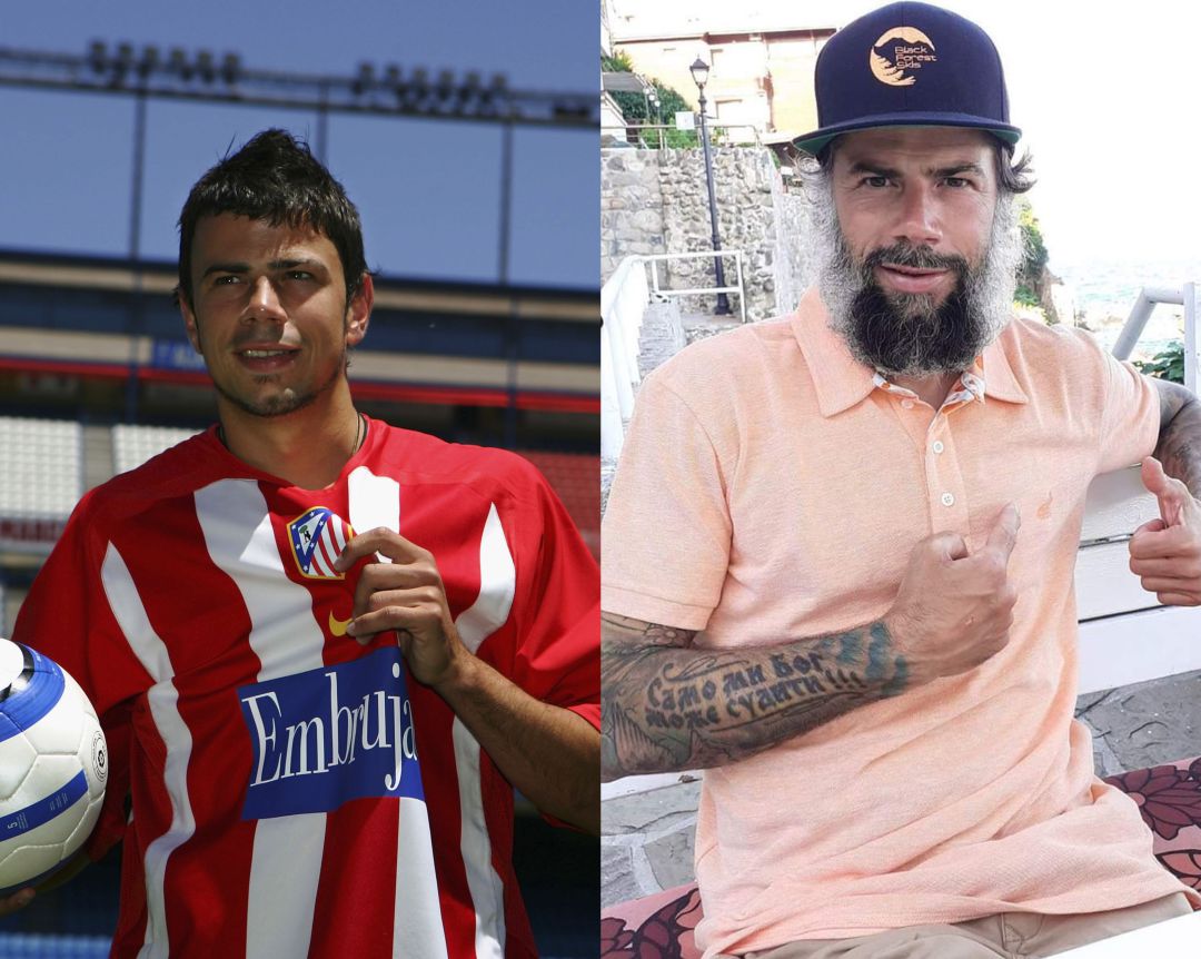 Mateja Kezman en 2004 y actualmente. Mateja Kezman en 2004 y actualmente.
