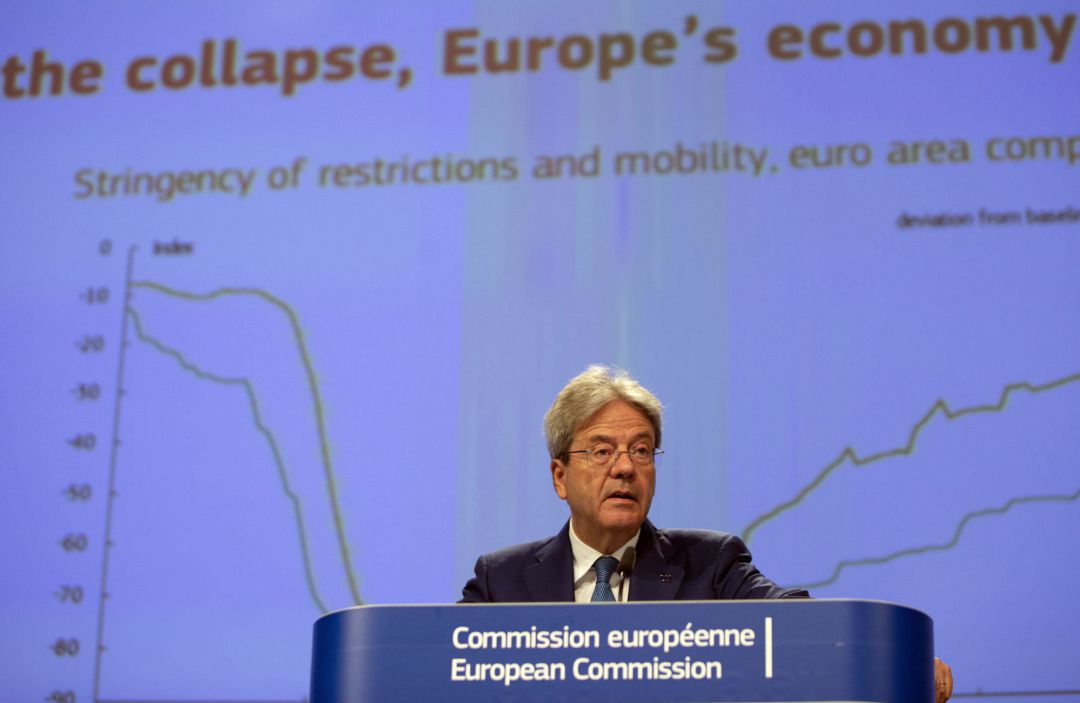 El comisario europeo de Economía, Paolo Gentiloni. El comisario europeo de Economía, Paolo Gentiloni.