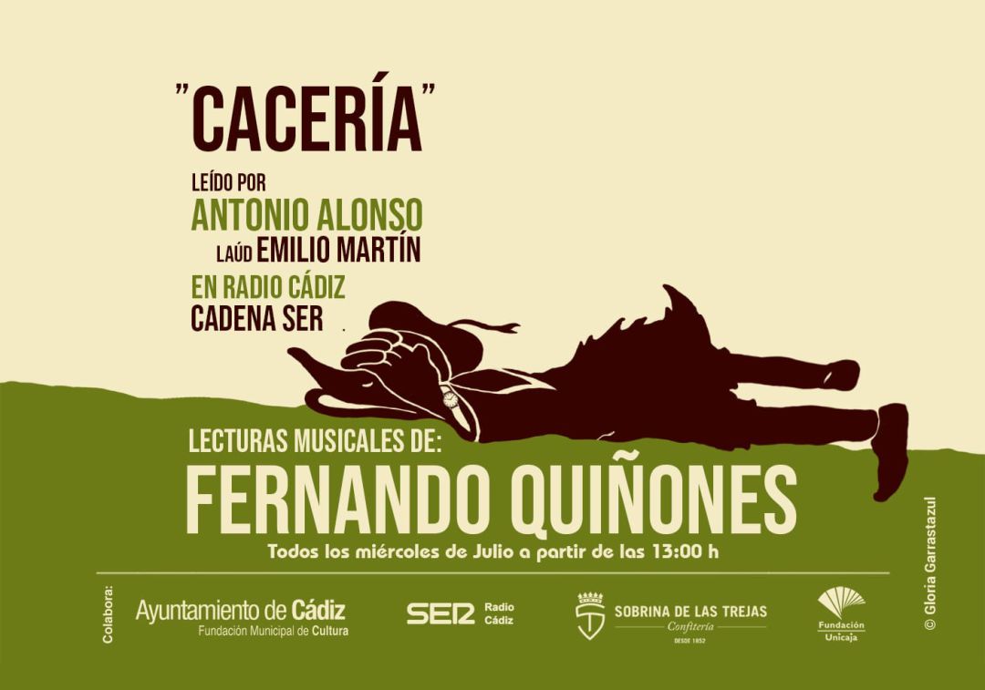 Relato "Cacería" en las Lecturas Musicales de Fernando Quiñones Relato "Cacería" en las Lecturas Musicales de Fernando Quiñones